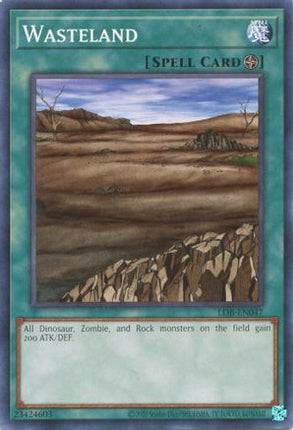 Wasteland (Common / Short Print) [LOB-EN047] Unlimited