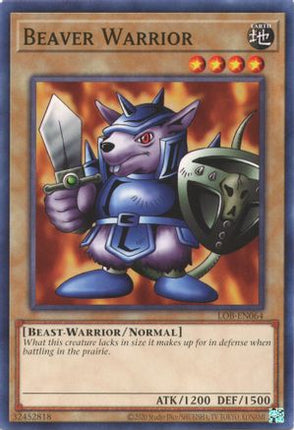 Beaver Warrior (Common / Short Print) [LOB-EN064] Unlimited