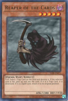 Reaper of the Cards (Rare) [LOB-EN071] Unlimited