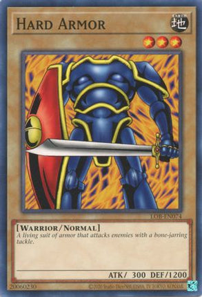 Hard Armor (Common / Short Print) [LOB-EN074] Unlimited