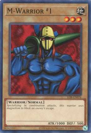 M-Warrior #1 (Common / Short Print) [LOB-EN076] Unlimited