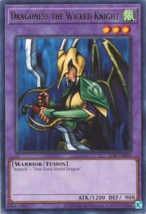 Dragoness the Wicked Knight (Rare) [LOB-EN086] Unlimited