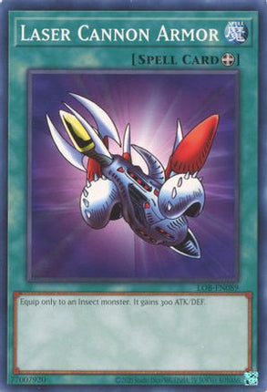 Laser Cannon Armor (Common / Short Print) [LOB-EN089] Unlimited