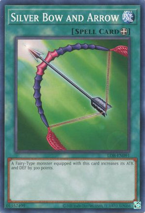 Silver Bow and Arrow (Common / Short Print) [LOB-EN091] Unlimited