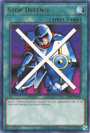 Stop Defense (Rare) [LOB-EN095] Unlimited