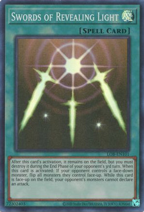 Swords of Revealing Light (Super Rare) [LOB-EN101] Unlimited