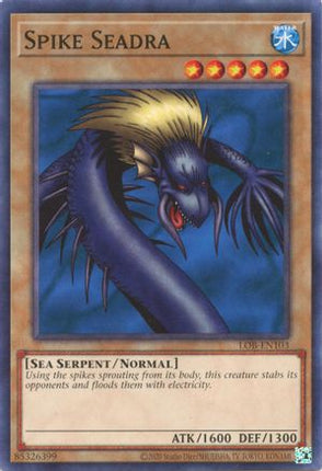 Spike Seadra (Common / Short Print) [LOB-EN103] Unlimited