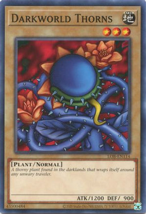 Darkworld Thorns (Common / Short Print) [LOB-EN114] Unlimited