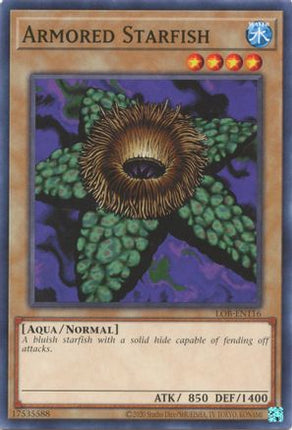 Armored Starfish (Common / Short Print) [LOB-EN116] Unlimited