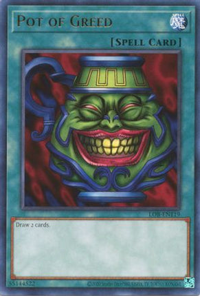 Pot of Greed (Rare) [LOB-EN119] Unlimited