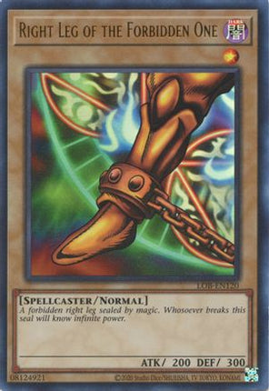 Right Leg of the Forbidden One (Ultra Rare) [LOB-EN120] Unlimited