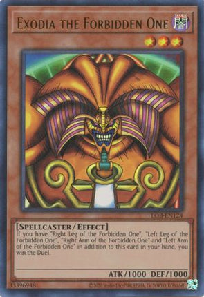 Exodia the Forbidden One (Ultra Rare) [LOB-EN124] Unlimited