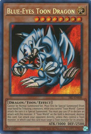 Blue-Eyes Toon Dragon (Secret Rare) [SRL-EN000] Unlimited