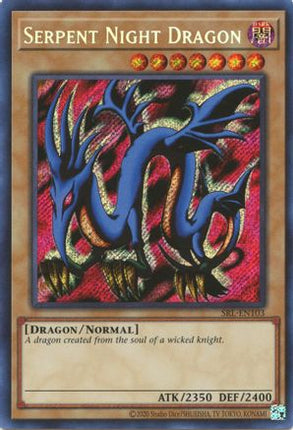 Serpent Night Dragon (Secret Rare) [SRL-EN103] Unlimited