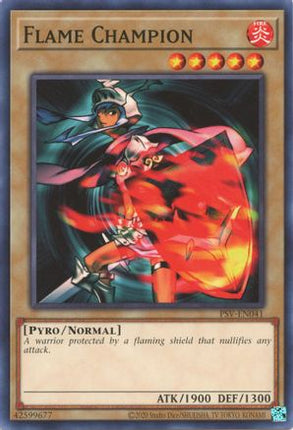 Flame Champion (Common / Short Print) [PSV-EN041] Unlimited