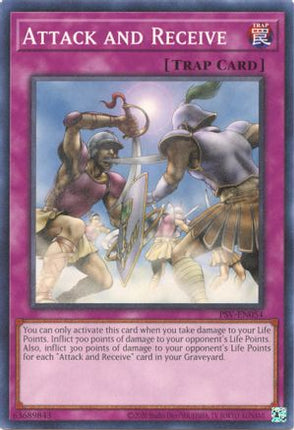 Attack and Receive (Common / Short Print) [PSV-EN054] Unlimited