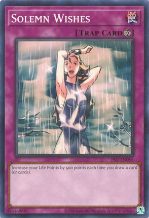 Solemn Wishes (Common / Short Print) [PSV-EN055] Unlimited