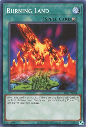 Burning Land (Common / Short Print) [PSV-EN061] Unlimited