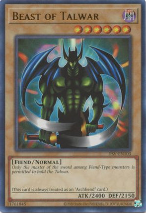 Beast of Talwar (Ultra Rare) [PSV-EN103] Unlimited