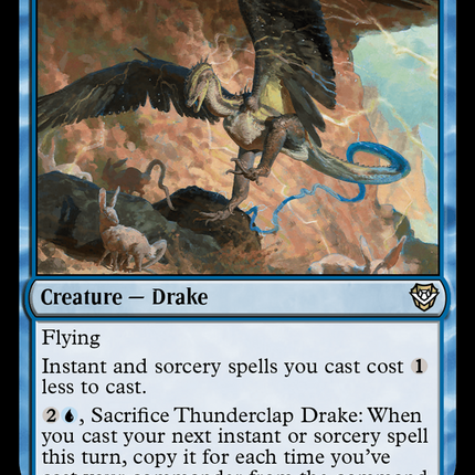 Thunderclap Drake [Outlaws of Thunder Junction Commander]