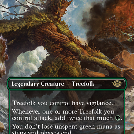 Fangorn, Tree Shepherd (Borderless) [The Lord of the Rings: Tales of Middle-earth]