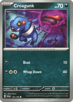 Croagunk - 130/null [SV01: Scarlet & Violet Base Set] Reverse Holofoil