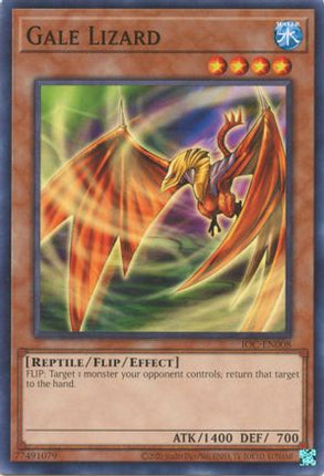 Gale Lizard (Common / Short Print) [IOC-EN008] Unlimited