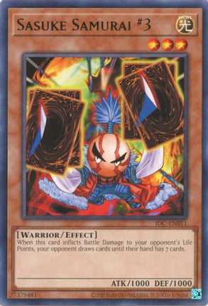 Sasuke Samurai #3 (Rare) [IOC-EN011] Unlimited