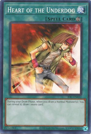 Heart of the Underdog (Common / Short Print) [IOC-EN032] Unlimited