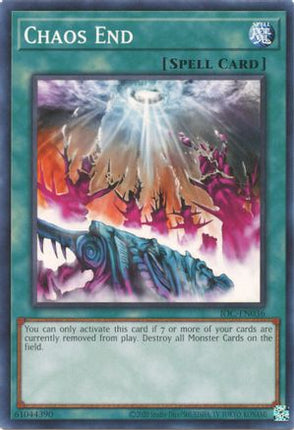 Chaos End (Common / Short Print) [IOC-EN036] Unlimited