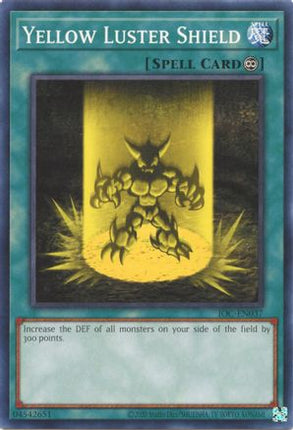 Yellow Luster Shield (Common / Short Print) [IOC-EN037] Unlimited