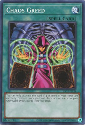 Chaos Greed (Common / Short Print) [IOC-EN038] Unlimited