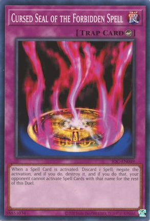 Cursed Seal of the Forbidden Spell (Common / Short Print) [IOC-EN049] Unlimited