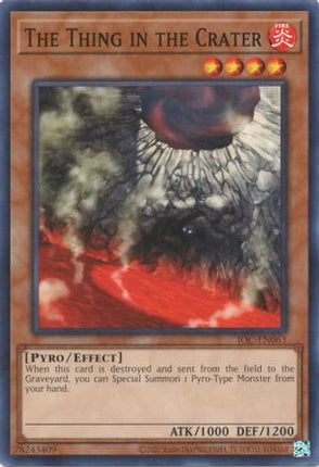 The Thing in the Crater (Common / Short Print) [IOC-EN063] Unlimited
