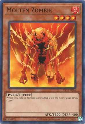 Molten Zombie (Common / Short Print) [IOC-EN064] Unlimited