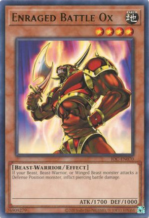Enraged Battle Ox (Rare) [IOC-EN070] Unlimited