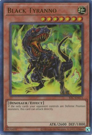 Black Tyranno (Ultra Rare) [IOC-EN075] Unlimited