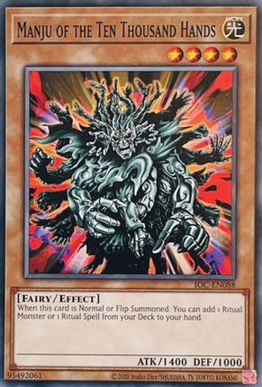 Manju of the Ten Thousand Hands (Common / Short Print) [IOC-EN088] Unlimited