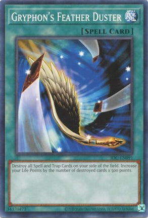 Gryphon's Feather Duster (Common / Short Print) [IOC-EN091] Unlimited
