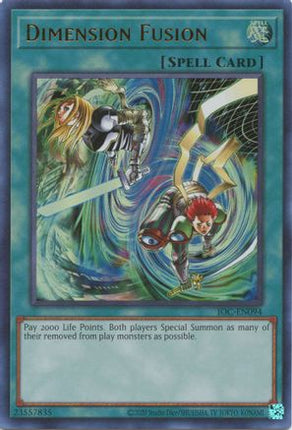 Dimension Fusion (Ultra Rare) [IOC-EN094] Unlimited