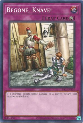 Begone, Knave! (Common / Short Print) [IOC-EN107] Unlimited