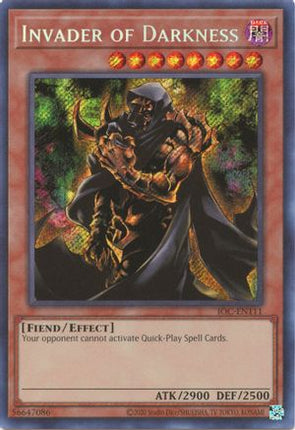 Invader of Darkness (Secret Rare) [IOC-EN111] Unlimited