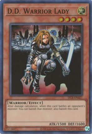 D.D. Warrior Lady (Super Rare) [DCR-EN027] Unlimited