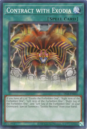 Contract with Exodia (Common / Short Print) [DCR-EN031] Unlimited