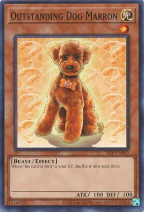 Outstanding Dog Marron (Common / Short Print) [DCR-EN062] Unlimited