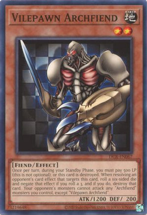 Vilepawn Archfiend (Common / Short Print) [DCR-EN067] Unlimited
