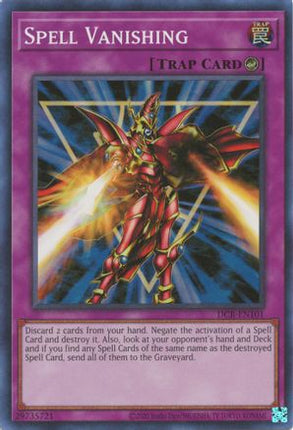 Spell Vanishing (Super Rare) [DCR-EN101] Unlimited