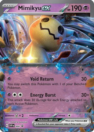 Mimikyu ex - 004 - 4/null [SV: Scarlet & Violet Promo Cards] Holofoil