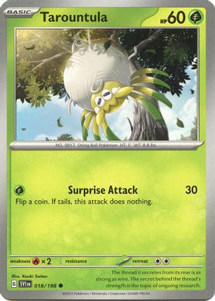 Tarountula - 018/198 [SV01: Scarlet & Violet Base Set]