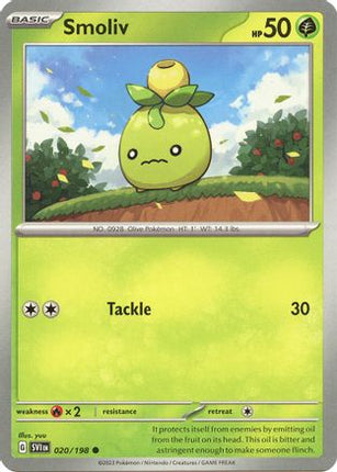 Smoliv - 020/198 [SV01: Scarlet & Violet Base Set] Reverse Holofoil